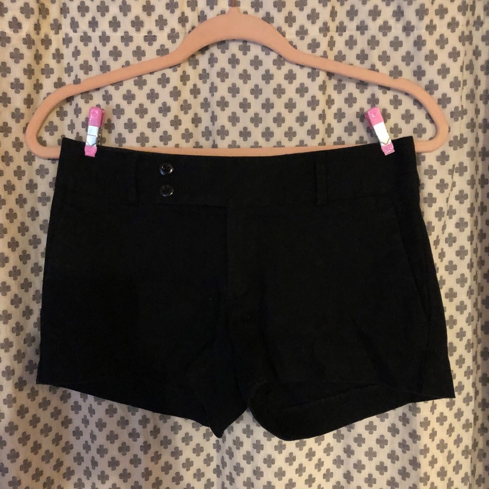 Banana Republic Black Shorts size 0